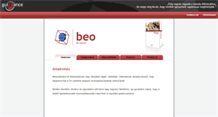 Desktop Screenshot of beo.guidance.hu