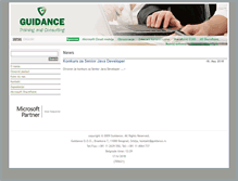 Tablet Screenshot of guidance.rs
